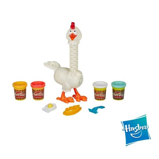 Pâte à modeler originale Hasbro Play-Doh Plumes de poulet Jouet créatif amusant