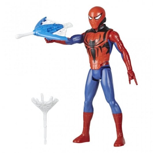 Hasbro Original Titan Hero Series Spiderman y Accesorios Figura