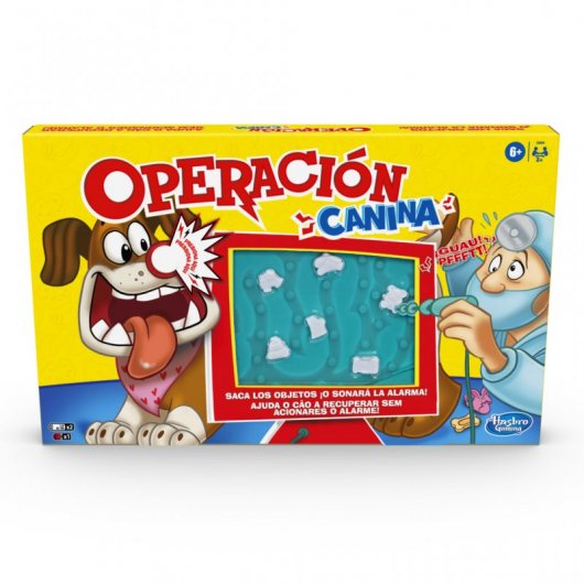 Hasbro Gaming Operación Canina Juego de Mesa