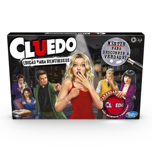Hasbro Gaming Cluedo Mentiroso Juego de Mesa en Portugués