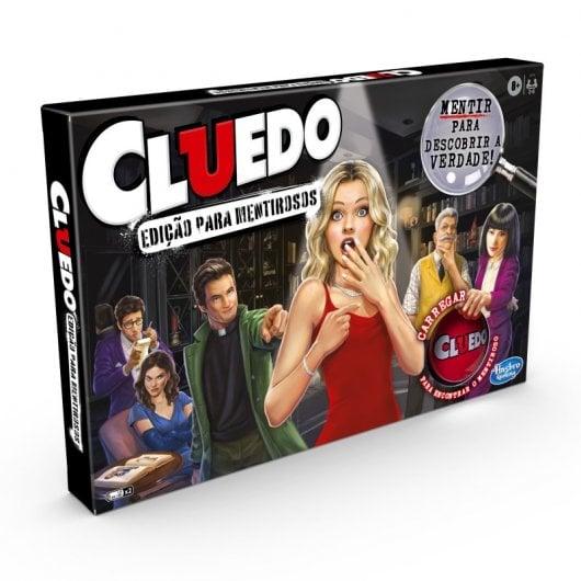 Hasbro Gaming Cluedo Mentiroso Juego de Mesa en Portugués