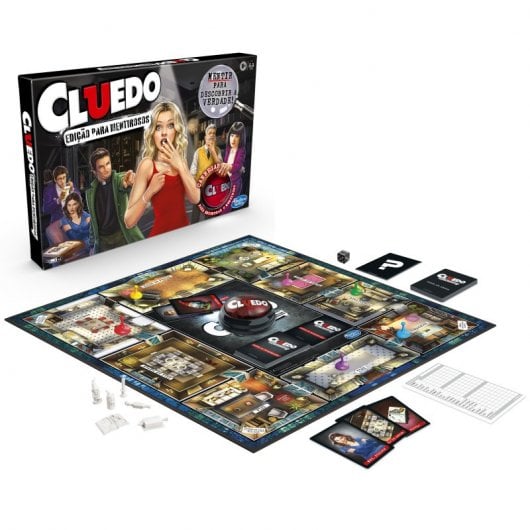 Hasbro Gaming Cluedo Mentiroso Juego de Mesa en Portugués