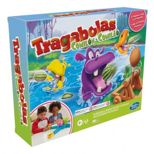 Hasbro Gaming Tragabolas Launchers Juego de Mesa