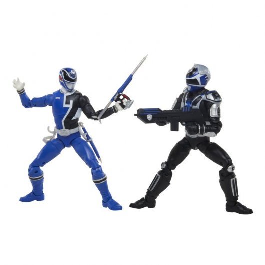 Hasbro Original Power Rangers Lightning Collection SPD Azul vs Azul B ...