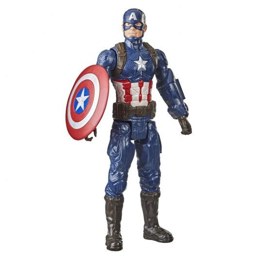 Hasbro Original Titan Hero Series Marvel Captain América Figura