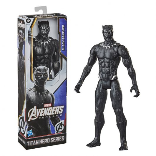 Hasbro Original Titan Hero Series Marvel Avengers Black Panther Figura