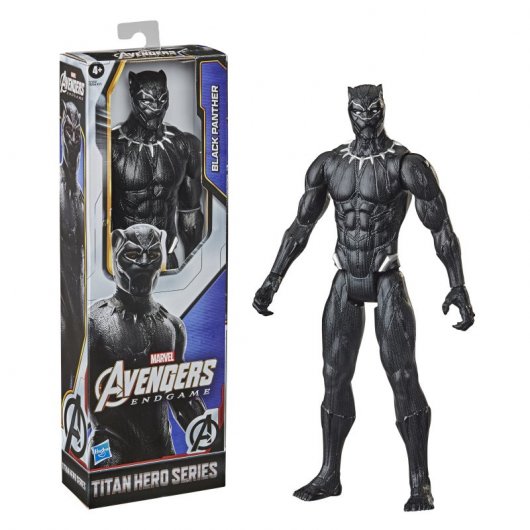 Marvel Avengers Titan Hero Series, action figure di Black Panther da collezione da 30 cm, giocattolo per bambini dai 4 anni in su