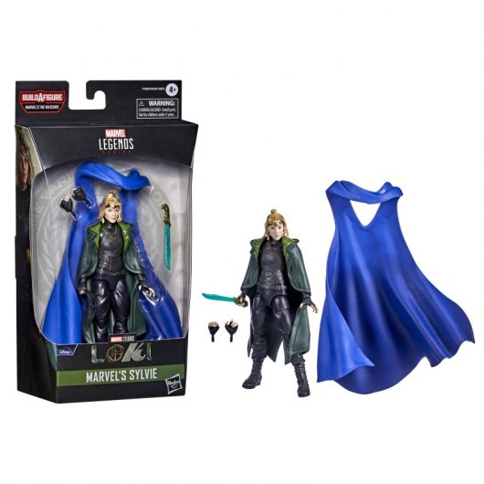 Figura originale Hasbro Marvel Legends Series di Loki Sylvie