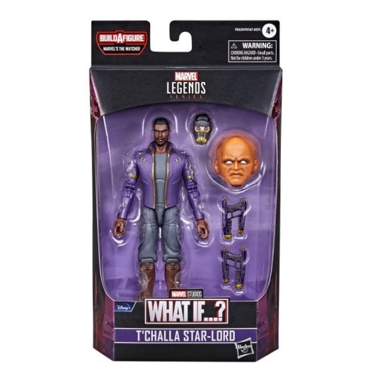 Personaggio originale Hasbro Marvel Legends Series di T'Challa Star-Lord