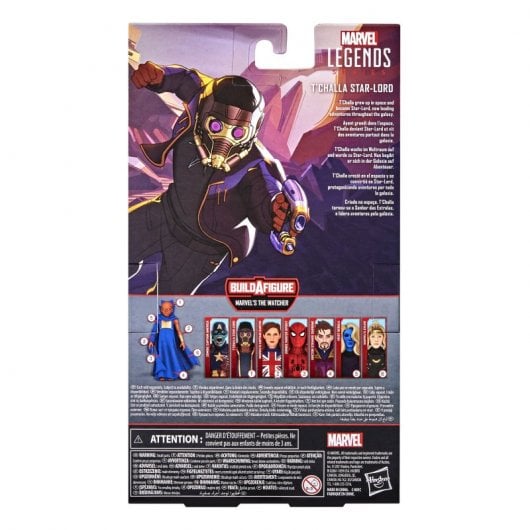 Hasbro Original Marvel Legends Series T'Challa Star-Lord Figura