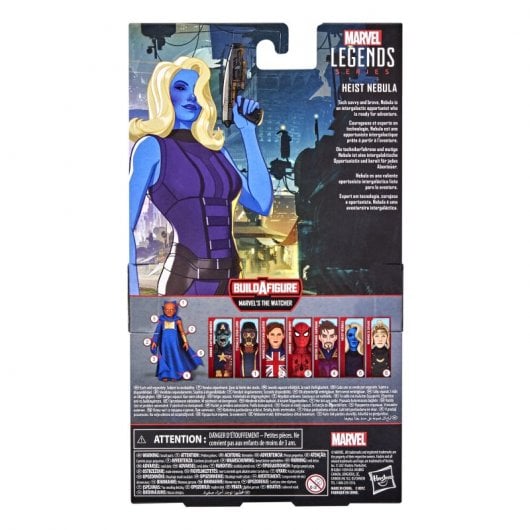 Hasbro Original Marvel Legends Series Heist Nebula Figur