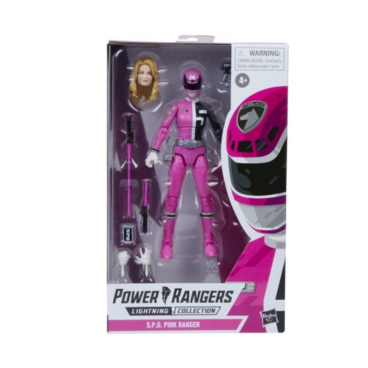 Hasbro Original Power Rangers Lightning Collection SPD Pink Ranger Figura
