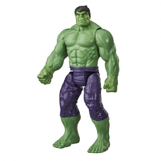 Marvel Avengers , Hulk, action Figure Deluxe 30cm con blaster Titan Hero Blast Gear