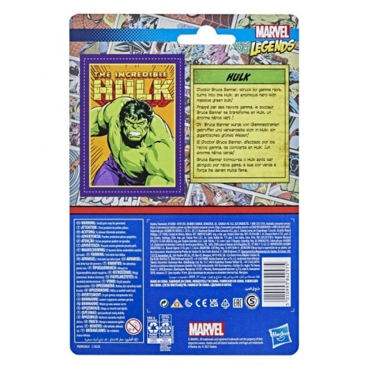 Hasbro Original Marvel Legends Retro Series Hulk Figura