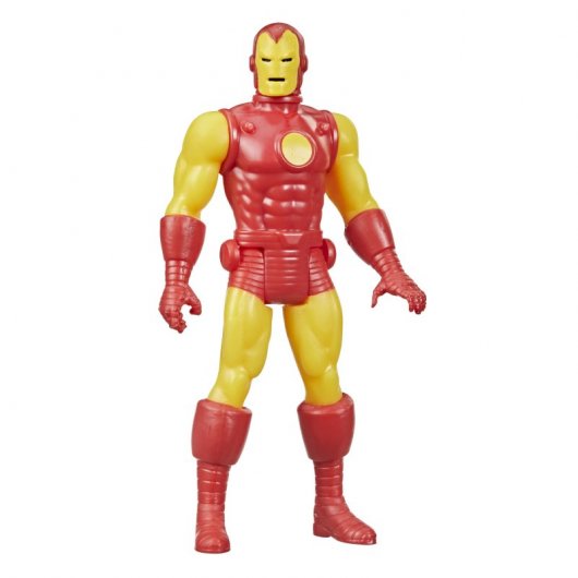 Hasbro – figurine Iron Man originale Marvel Legends, série rétro 375