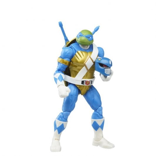 Hasbro – figurines originales de la collection Lightning Power Rangers X Teenage Mutant Ninja Turtles