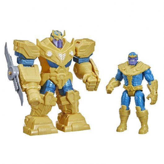 Hasbro Original Marvel Avengers Thanos Figura Mech Strike