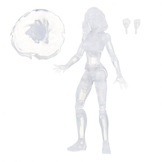 Hasbro Original Marvel Legends Series Fantastic Four Retro Mujer Invisible Figura