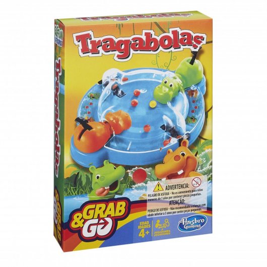 Hasbro Gaming Tragabolas Viaje Juego de Mesa