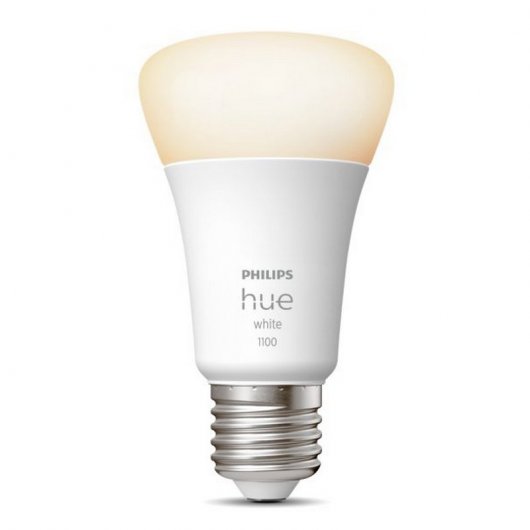 Philips Hue White Pack 3 Lâmpadas LED Inteligentes A60 E27 9.5W Luz Branca Quente