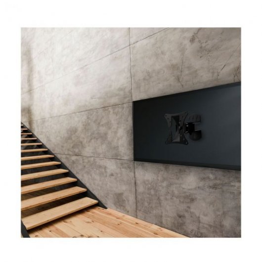 Holmios Soporte de Pared Giratorio/Inclinable para TV 13"-27" VESA 100x100 Máx. 30Kg