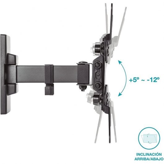 Holmios Soporte de Pared Giratorio/Inclinable para TV 13"-42" VESA 200x200 Máx. 20Kg