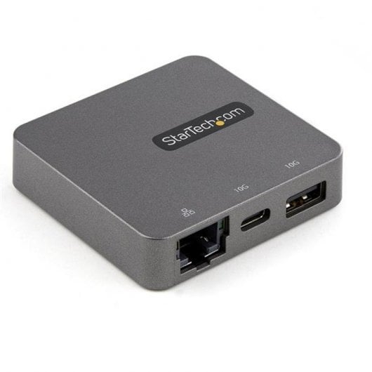 StarTech.com DKT31CHVL laptop-dockingstation & portreplikator Kabelgebunden USB 3.2 Gen 2 (3.1 Gen 2) Type-C Schwarz, Silber