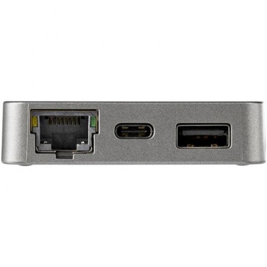 StarTech.com DKT31CHVL laptop-dockingstation & portreplikator Kabelgebunden USB 3.2 Gen 2 (3.1 Gen 2) Type-C Schwarz, Silber