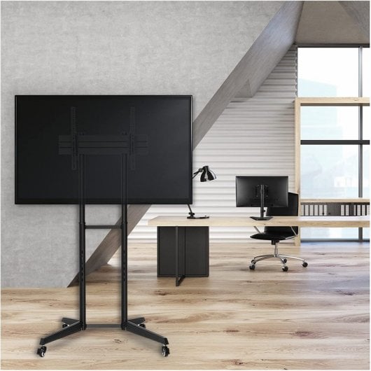 Holmios Soporte de Pie con Ruedas para TV 37"-70" VESA 600x400 Máx 50Kg