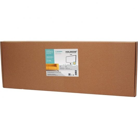 Holmios Soporte Elevador para Monitor Cristal Transparente