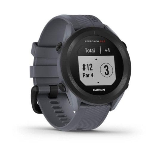 Garmin Approach S12 GPS Bluetooth 44mm MIP Grau Blau One Size 5ATM Wasserdicht