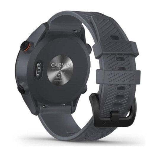 Garmin Approach S12 GPS Bluetooth 44mm MIP Grau Blau One Size 5ATM Wasserdicht