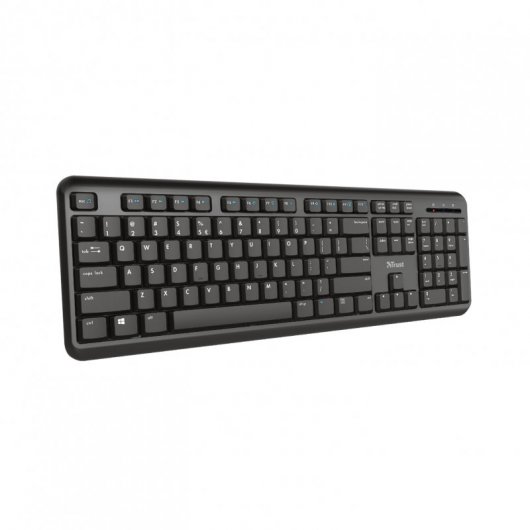 Trust TK-350 Teclado Inalámbrico Negro