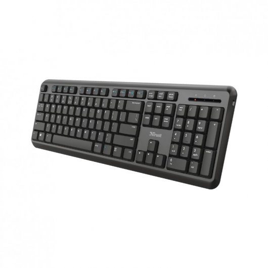 Trust TK-350 Teclado Inalámbrico Negro