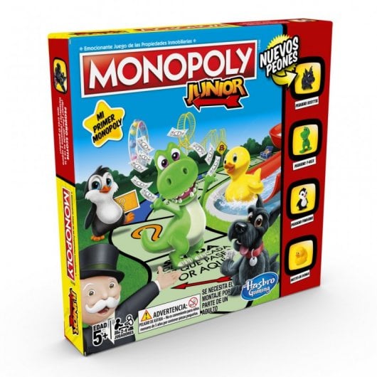 Gioco da tavolo originale Monopoly Junior di Hasbro