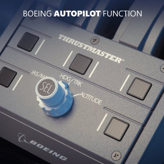 Thrustmaster TCA Yoke Pack Boeing Edition Sistema de Aviación para PC / Xbox