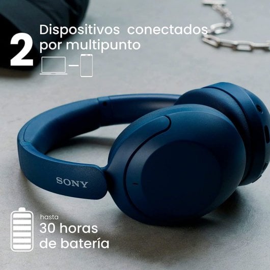 Sony WH-XB910 Extra Bass Auscultadores Bluetooth Azuis