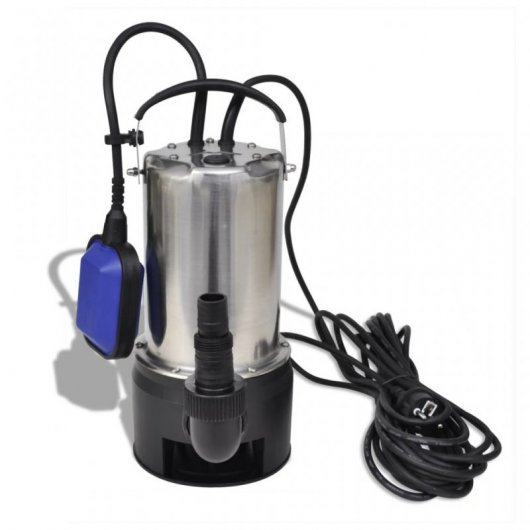 vidaXL Pompe à eau sale submersible 750 W 12 500 L/h