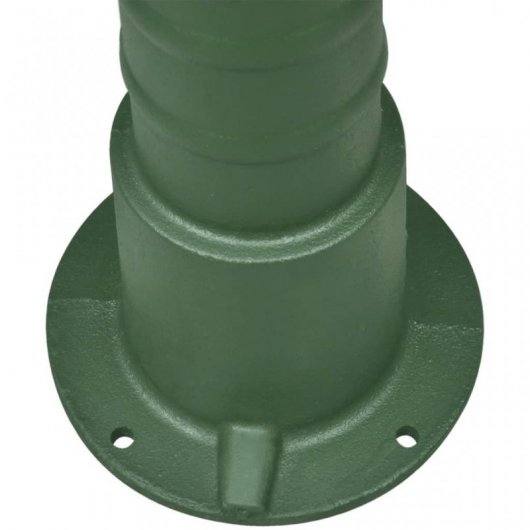 vidaXL Soporte de bomba manual de agua para jardín hierro fundido