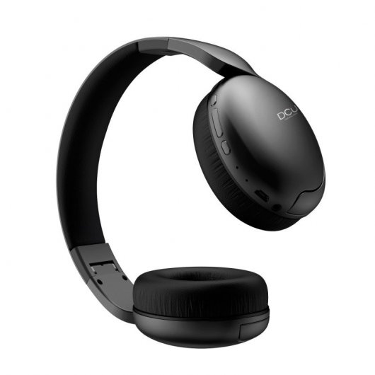 DCU Tecnologic Auriculares Bluetooth Plegables Multifunción Negros