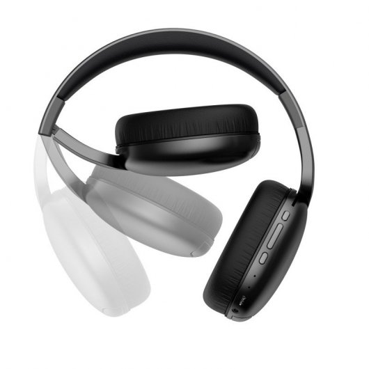 DCU Tecnologic Auriculares Bluetooth Plegables Multifunción Negros