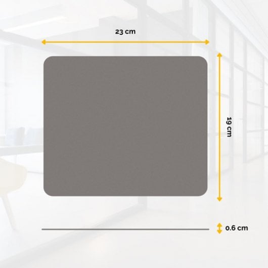 Fellowes Alfombrilla Estándar Gris