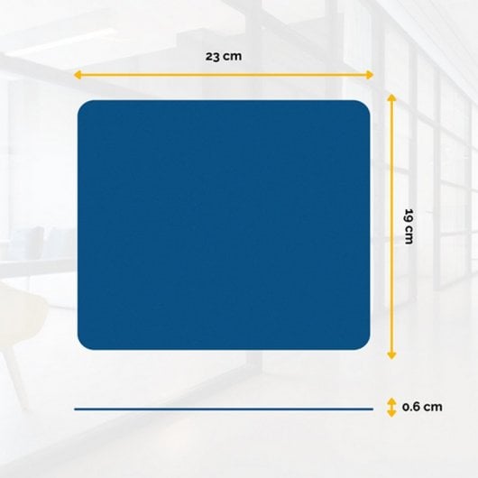 Fellowes Tapete para Rato Padrão Azul