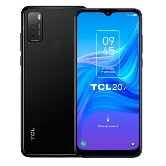 TCL 20Y 4G 4GB 64GB 6.52" Negro