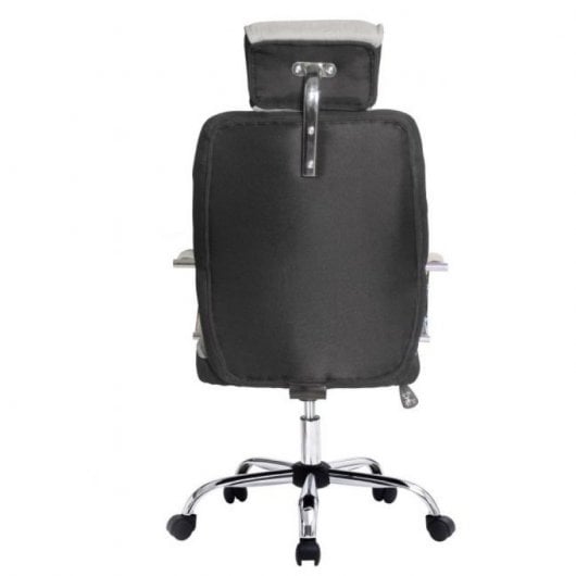 Dotare la sedia da ufficio ergonomica con schienale medio grigio