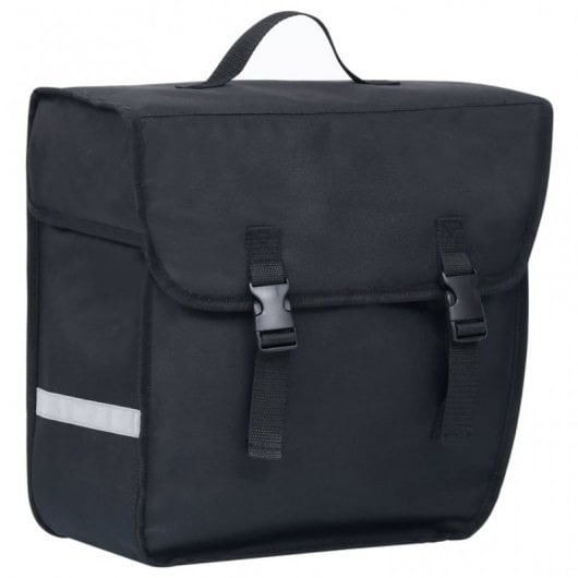 VidaXL Alforja para Bicicleta 21L Negra