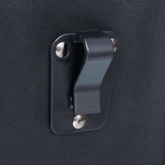VidaXL Alforja para Bicicleta 21L Negra