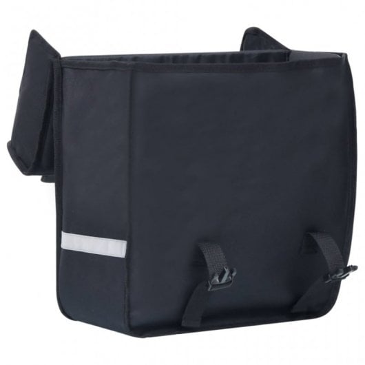 VidaXL Alforja para Bicicleta 21L Negra