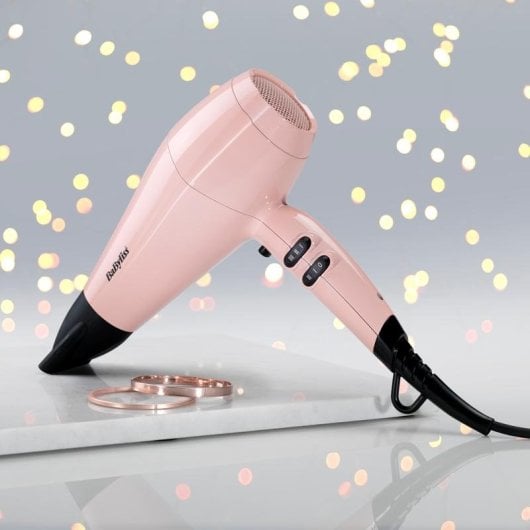 Phon Ionico BaByliss Rose Blush 2200W 3 Temperature 2 Velocità Leggero Rosa