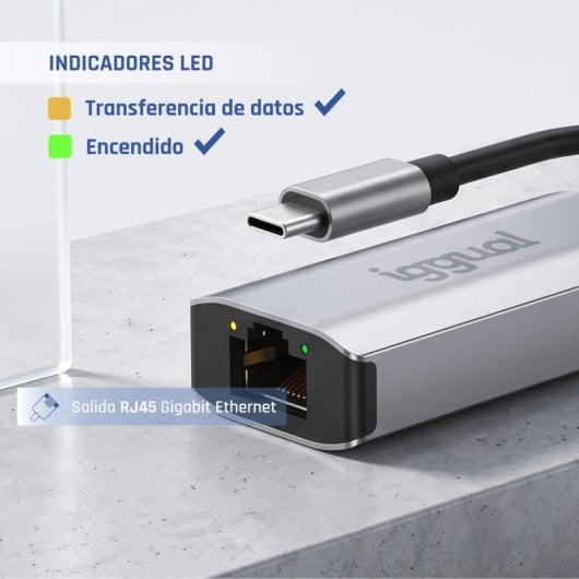 Même adaptateur Gigabit IGG317693 USB-C vers RJ-45